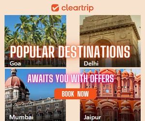 Stop looking, start booking at Cleartrip.com